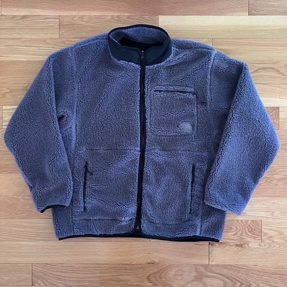 The North Face Purple Sherpa Jacket - Picture 1 of 3